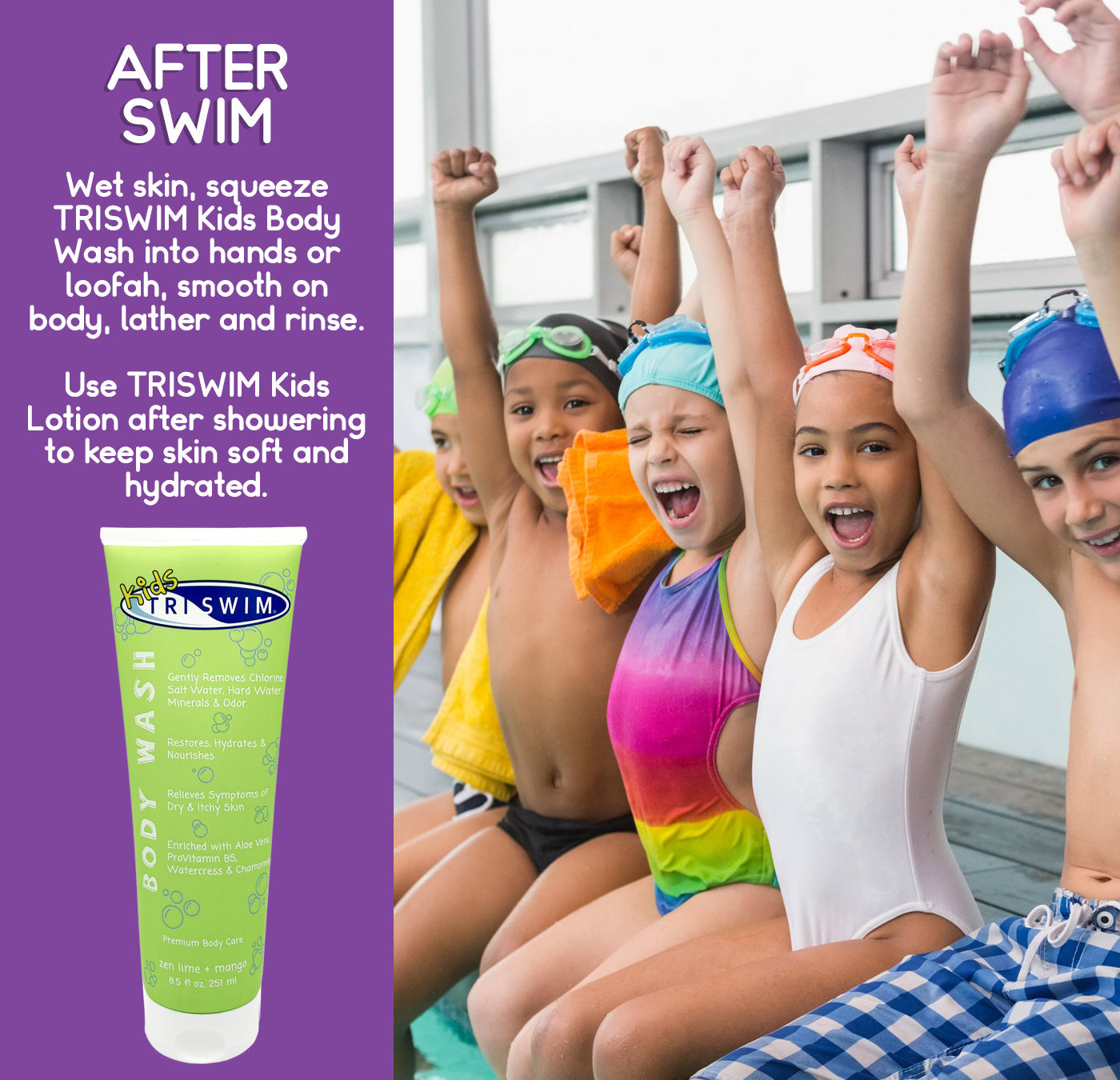 TRISWIM Kids Chlorine Removal Body Wash