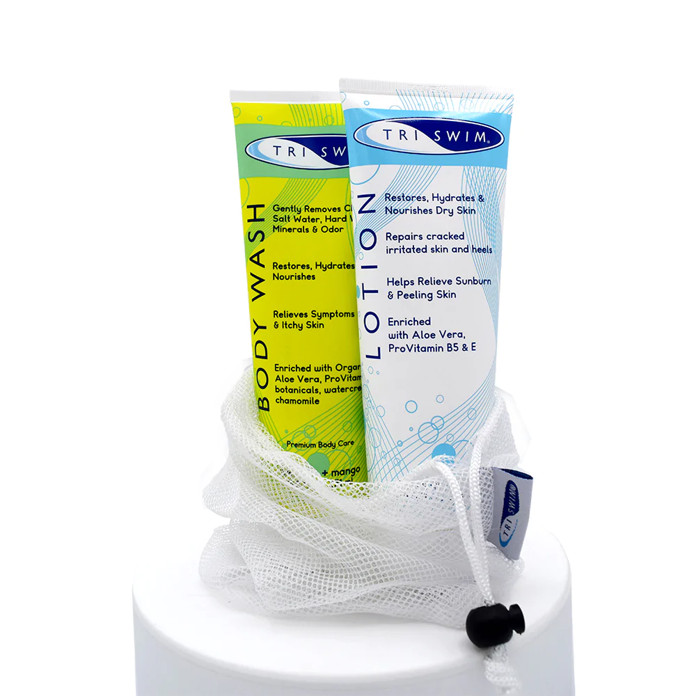 TRISWIM Bodycare Bundle | Chlorine Removal Body Wash + Lotion
