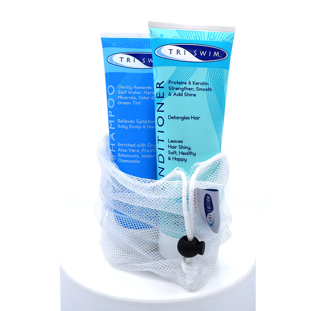 TRISWIM Haircare Bundle | Chlorine Removal Shampoo + Conditioner